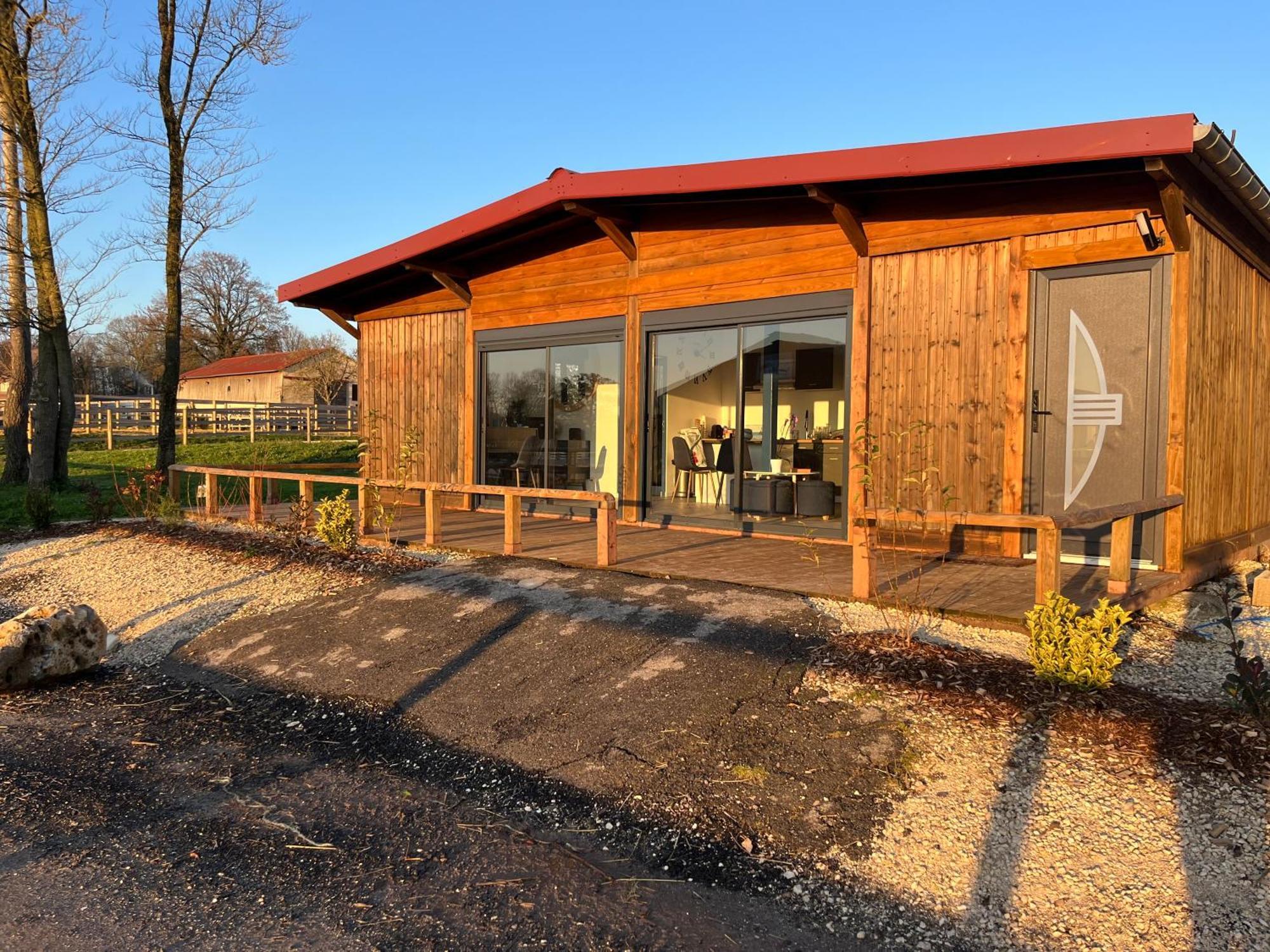 Petit Chalet Au Coeur De La Foret Proche Disney La Houssaye-en-Brie エクステリア 写真