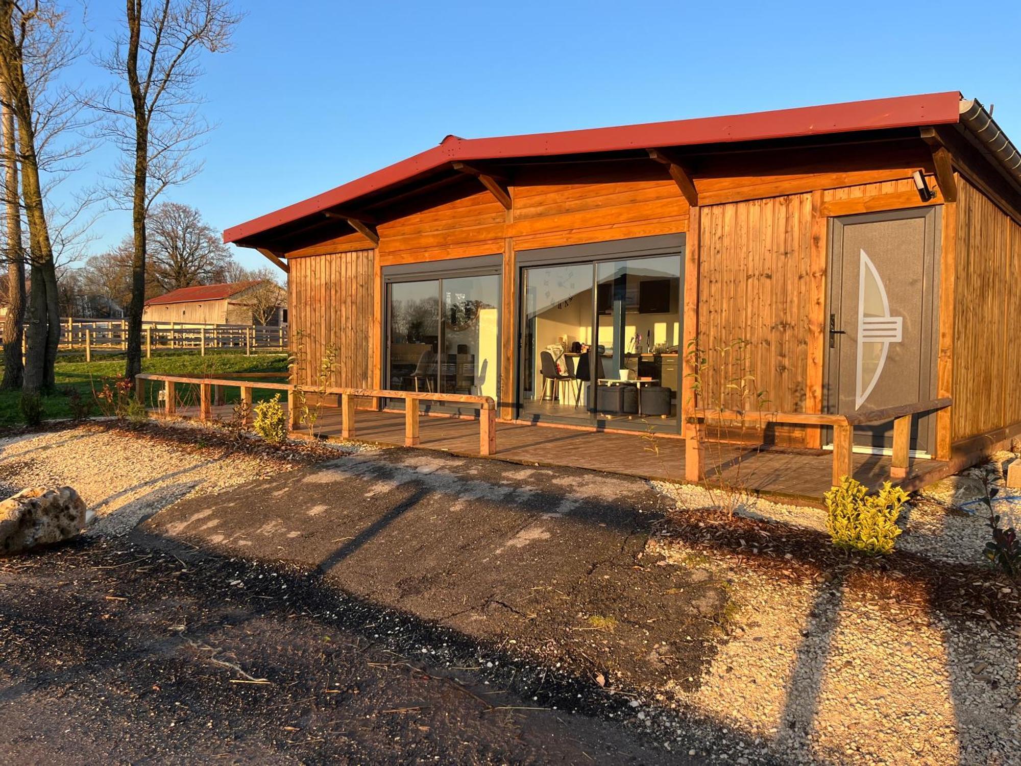 Petit Chalet Au Coeur De La Foret Proche Disney La Houssaye-en-Brie エクステリア 写真